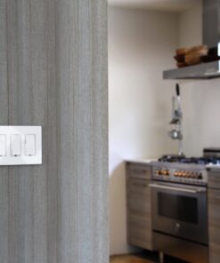 Insteon Smart 2-Wire Dimmer Wall Switch, Incandescent/Halogen Bulbs Only, No Neutral Required, 2474DWH (White) - Insteon Hub required for voice control with Alexa & Google Assistant White Dimmer Switch 2-Wire 16 81rRfgevB7L