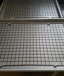 Baker's Secret 1061483 10-by-16-Inch Nonstick Cooling Rack, Set of 2 10" X 16" 29 81rT5VUmKL