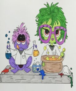 Lacy Sunshine's Halloween Coloring Book Volume 4: Whimsical Witches, Ghosts, Pumpkins and Vampires (Lacy Sunshine's Coloring Book) 27 81rTZDn qjL