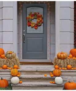 Alternative view of NOMA/INLITEN-IMPORT V34700-88 100-Count Orange Halloween Light Set with Black Wire 1