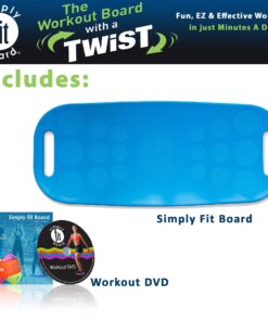 Alternative view of Simply Fit Board - The Workout Balance Board with a Twist, As Seen on TV Blue