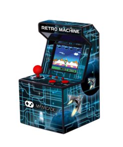 My Arcade Retro Machine Playable Mini Arcade: 200 Retro Style Games Built In, 5.75 Inch Tall, Powered by AA Batteries, 2.5 Inch Color Display, Speaker, Volume Control 28 81rYDP9g56L