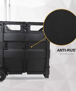 Olympia Tools 85-010 Grand Pack-N-Roll Portable Tools Carrier with Telescopic Handle, 80 Lb. Load Capacity, Black Grand Pack-N-Roll Portable Tool Carrier 28 81rYf2tsdhL