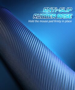 UtechSmart Computer Mouse Pad with Stitched Edges, Washable Mouse Mat with Superior Micro-Weave Cloth, Gaming Mouse Pad for Office & Home, Non-Slip Rubber Base, Black Medium(11''×8.2") Black Stealth 10 81rZTmPXDlL 1