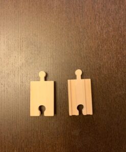 Wooden Train Track 52 Piece Set - 18 Feet Of Track Expansion And 5 Distinct Pieces - 100% Compatible with All Major Brands Including Thomas Wooden Railway System - by Right Track Toys, T 57 81rZbfFTNUL