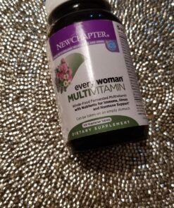 New Chapter Women's Multivitamin Advanced Formula for Stress, Bone, Immune, Beauty & Energy Support, Higher Levels of Whole-Food Fermented Essential Nutrients for Women + Iron + Vitamin D3, 120 Count 120 Count (Pack of 1) 27 81rd8TZws0L
