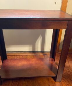 Crown Mark Pierce Chairside Table, Espresso 48 81rdpOaTVUL