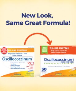 Boiron Oscillococcinum for Relief from Flu-Like Symptoms of Body Aches, Headache, Fever, Chills, and Fatigue - 30 Count 30 Count (Pack of 1) 33 81rfu1VAL