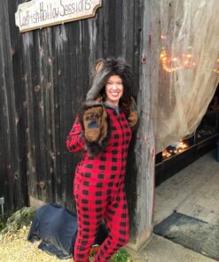 Brown Bear Full Animal Hood Hoodie Hat Faux Fur 3 in 1 Function 12 81rgiJ8y5nL