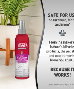 Nature's Miracle Advanced Platinum Cat Scratch Deterrent Spray, 8 Ounces, Discourages Destructive Scratching New Formula - 8oz 15 81rhP7ZSzL