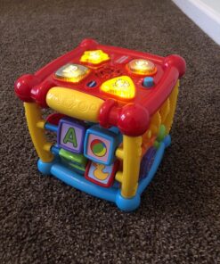 VTech Busy Learners Activity Cube, Multicolor Red Standard Packaging 58 81riQjfjA0L