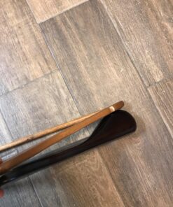 JS HANGER Wooden Suit Hangers, 6 Pack Extra-Wide Shoulder Wood Coat Hangers with Non Slip Pant Bar, Extra Smooth and Splinter Free Walnut Finish 27 81rinPBsUTL