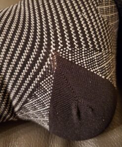 Bitly Plantar Fasciitis Compression Socks for Women & Men - Best Ankle Compression Sleeve, Nano Brace for Everyday Use - Provides Arch Support & Heel Pain Relief (Black, Medium) Black 1 46 81rkwhFU3TL