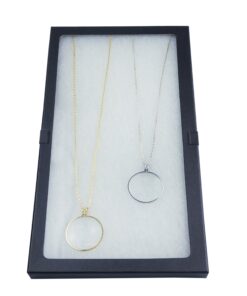 SE Glass Top Display Box - JT9214 14-½” x 8” x ¾" 15 81rlzmdC6L