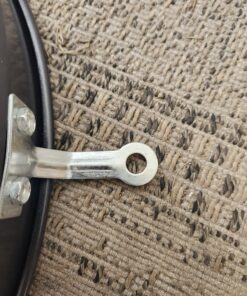 EAST OAK 50,000 BTU Patio Heater with Sand Box, Table Design, Double-Layer Stainless Steel Burner, Wheels, Triple Protection System, Outdoor Heater for Home and Residential, 2023 Upgrade, Black 68 81royq ZGUL