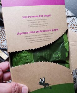 Earth Rated Dog Poop Bags with Handles, New Look, Easy Tie and Guaranteed Leakproof, Lavender Scented, 120 Handle Bags 120 Count (Pack of 1) Lavender-Scented 59 81rpjEEqYPL