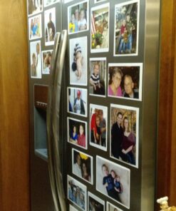 Clear Magnetic Photo Frame Pockets, Freez-A-Frame for Refrigerator, 4 frames (4"x 6") & 2 frames (5"x 7") 8 81rqnBCx3jL 1
