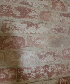 RoomMates RMK9035WP Red Stuccoed Brick Peel and Stick Wallpaper, Roll, Red 33 81rqrjm0YYL