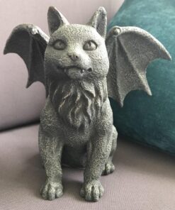 Pacific Giftware Winged Cat Gargoyle Statue Figurine Myth Fantasy 29 81rr1fn6POL