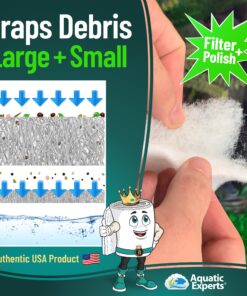 Aquatic Experts Aquarium Filter Floss for Fish Tank Filters - FilterFirst Aquarium Filter Pad - Aquarium Filter Media Roll for Crystal Clear Water, (12 Inch Wide, 72 Inch Long) 12 Inch Wide 31 81rrqJ0qT2L