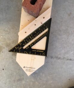 STANLEY Carpenter Square, Premium Quick Square Layout Tool, 7-Inch (46-071) 1 12 81rusfS2LOL