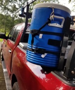 Buyers Products Steel Water Beverage Cooler Truck, Cart, UTV, Mower or Landscape Trailer Mount Rack Holder, LT25, 25 Gallon, Black 22 81rwC7uFaIL