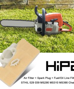 Hipa Air Filter + Spark Plug + Fuel/Oil Line Filter for STHIL 029 039 MS290 MS310 MS390 Chainsaw 10 81ryF77DYpL
