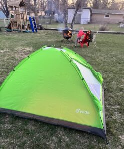 yodo Lightweight 2 Person Camping Backpacking Tent with Carry Bag, Multi Small package -Green 44 81rytlw6xCL