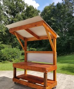 ABSLIMUS 4 inch Heavy Duty Casters Load 2400lbs, Lockable Bearing Plate Caster Wheels with Brakes, 360-degree Swivel Casters for Furniture and Workbench Cart, Set of 4 (Free Screws and a Spanner) 4 inch Red 44 81s wVjIQeL