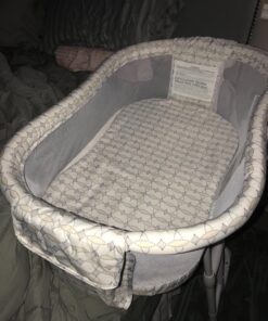 HALO BassiNest Glide Sleeper, Bedside Bassinet, Adjustable, Mosaic Glide Mosaic - Adjustable 37 81s1FMwicIL