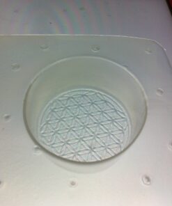 Flexible Resin or Orgone Mold Sacred Geometry Flower of Life 2" X 1" Deep 3 81s1OKXxYyL