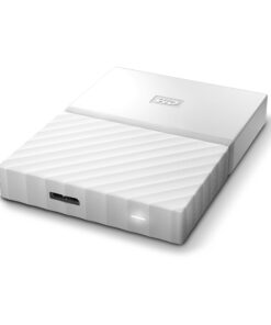 Alternative view of WD 1TB White My Passport Portable External Hard Drive - USB 3.0 - WDBYNN0010BWT-WESN Standard Enclosure