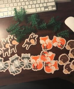 Big Dot of Happiness Woodland Creatures - DIY Shaped Baby Shower or Birthday Party Cut-Outs - 24 Count 37 81s2K098FBL