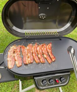 Coleman Swaptop Aluminum Griddle Accessory, Non-Stick Griddle Accessory for RoadTrip Grills, Creates 285 Sq. In. of Cooking Space for Camping, Tailgating, Grilling, & More 29 81s2pAOBZyL 1