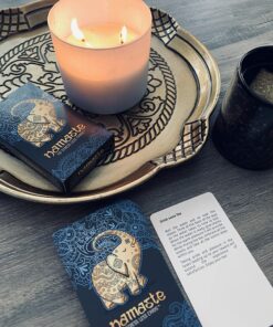 Namaste Stress Reducing Cards - Self Care Cards, Anxiety and Stress Relief Gifts, Mindfulness & Meditation Cards, Mindful gifts for Women - MSS Inc 41 81s30OaeXqL