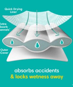 Pampers Easy Ups Boys & Girls Potty Training Pants - Size 5T-6T, 84 Count, Training Underwear 31 81s37FDF31L