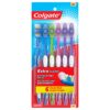 Colgate Extra Clean Toothbrush, Soft Toothbrush for Adults, 6 Count (Pack of 1), Packaging May Vary 6 Count (Pack of 1) Extra Clean Soft 26 81s3jF0f6L