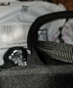 DALINDA Lunch Bag Lunch Box for Women Men Reusable Insulated Lunch Tote Bag,Leakproof Thermal Cooler Sack Food Handbags Case High Capacity forTravel Work School Picnic- Black 44 81s3miQBPL