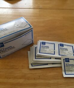 Alcohol Wipes | Individually Wrapped Alcohol Prep Pads with 70% Isopropyl Alcohol, Great for Medical & First Aid Kits | Sterile, Antiseptic 2-Ply Alcohol Swabs - 200 count 200 Count (Pack of 1) 35 81s3mrmtFML