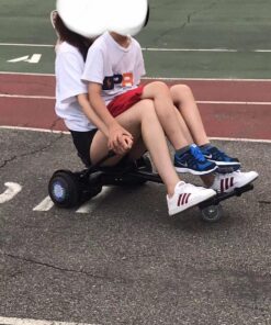 Hiboy HC-01 Hoverboard Kart Seat Attachment Accessory for 6.5" 8" 10" Two Wheel Self Balancing Scooter Black 39 81s4uuH9dL
