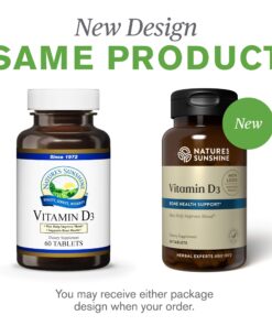 Nature's Sunshine Vitamin D-3 60 Tablets 1 7 81s5CLfgfRL