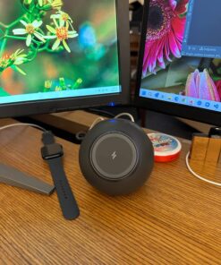 Anker Magnetic Desktop Charging Station(MagGo), 637 Wireless Charger for iPhone13/12, 8-in-1 Power Strip with 3 AC,2 USB A,and 2 C,Max 65W Delivery Accessory MacBook Pro Interstellar Gray 27 81s5hO6lRhL