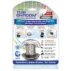 TubShroom Ultra Revolutionary Bath Tub Drain Protector Hair Catcher/Strainer/Snare Stainless Steel, 1-Pack, Silver Stainless Single 19 81s5ng0S12L