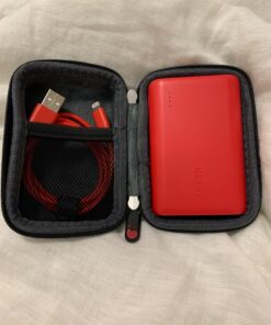 Hermitshell Hard EVA Travel Case Fits Anker PowerCore 10000 10000mAh External Batteries Ultra-Compact Power Bank Black 23 81s81mcvfL