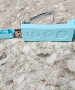 Glocusent USB Rechargeable Book Light for Reading in Bed, Portable Clip-on LED Reading Light, 3 Amber Colors & 5 Brightness Dimmable, Compact & Long Lasting, Perfect for Book Lovers, Kids Blue 57 81s8AdtOEL