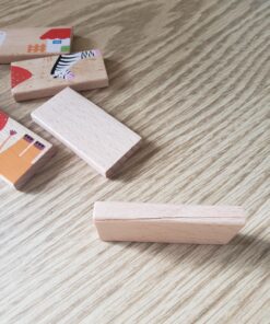 GracesDawn 28 Pcs of Educational Wooden Toy Domino Animal Puzzles Kids Game Gift 17 81sBYKXORdL