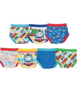 Thomas & Friends Boys Toddler 7-Pack 100% Combed Cotton Briefs with Thomas The Tank, Percy and More in Sizes 2/3t and 4t 15 81sCFGfIy0L