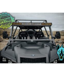 Chupacabra Offroad - Rear View/Side UTV Mirrors with SPOT Mirror - High Impact Right & Left Side Mirror Kit for 1.6" - 2" Roll Cage - RZR Can Am Yamaha Honda Arctic Cat 26 81sCL2sPhrL