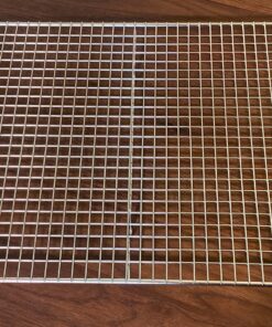 Ultra Cuisine Stainless Steel Baking Rack - 10x14.75 inch Jelly Roll Pan Rack - Grill Rack - Baking Sheet - Oven Safe - Dishwasher Safe - Heavy Duty Wire Cooling Rack for Cooking Baking and Roasting 10.0" x 14.75" 1-Pack 22 81sCQQsuqoL