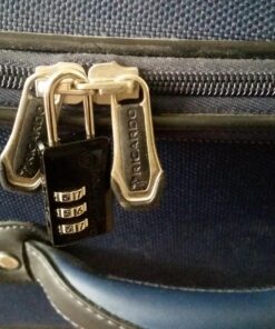 Master Lock Set Your Own Combination Luggage Lock, 2 count (Pack of 1), Black 2 count (Pack of 1) 45 81sCVG9oeL